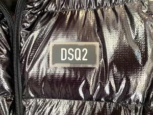 Used DSQUARED2 Ultra Light Down Vest Black