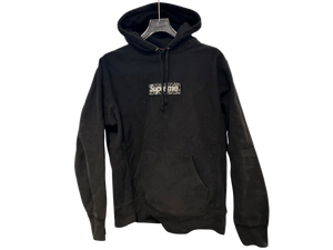 Used Supreme Bandana Box Logo Hooded Sweatshirt Black