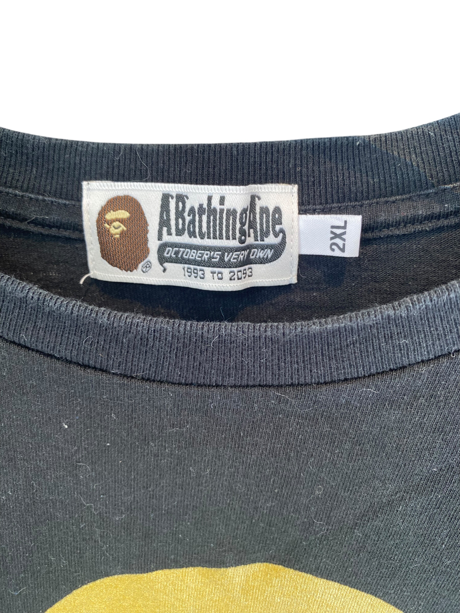Used BAPE × OVO Collaboration Ape-Owl Print Short-Sleeve T-Shirt (Men's)