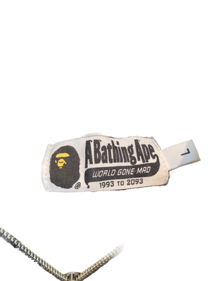 Used A BATHING APE Black/Grey Camo Zip Up