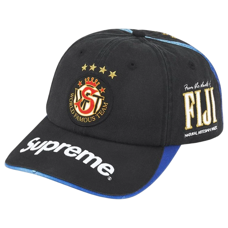 Supreme Fiji 6-Panel Black
