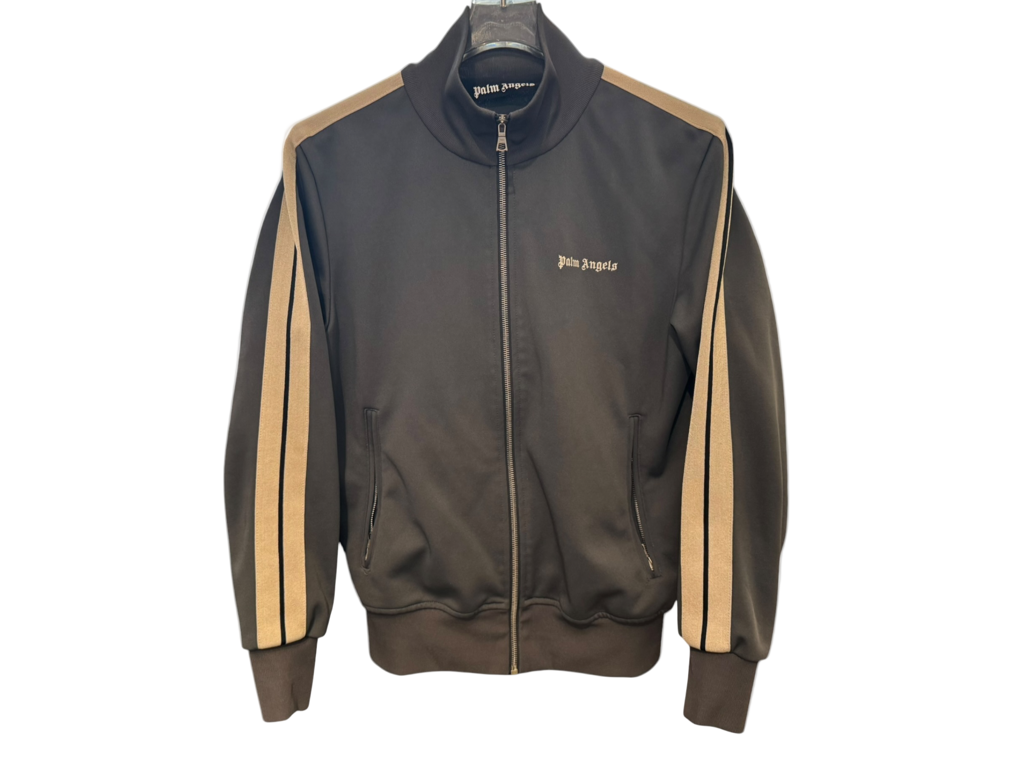Used Palm Angels Classic Track Jacket Dark Grey/Off White
