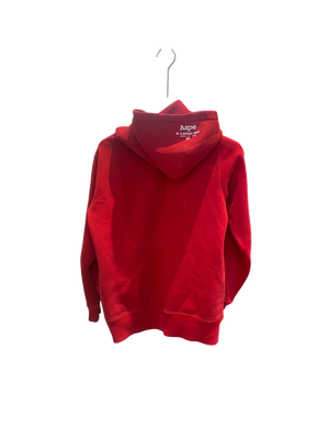 Used AAPE Red Camo Ape Head Hoodie