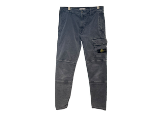 Stone Island Junior Cargo Pants Blue