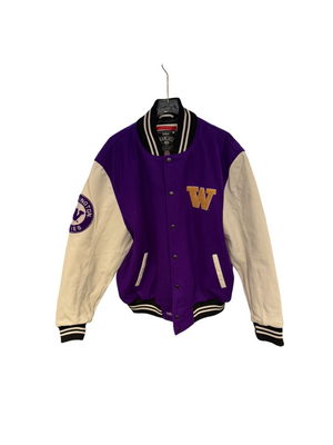 Washington Huskies Varsity Jacket Purple