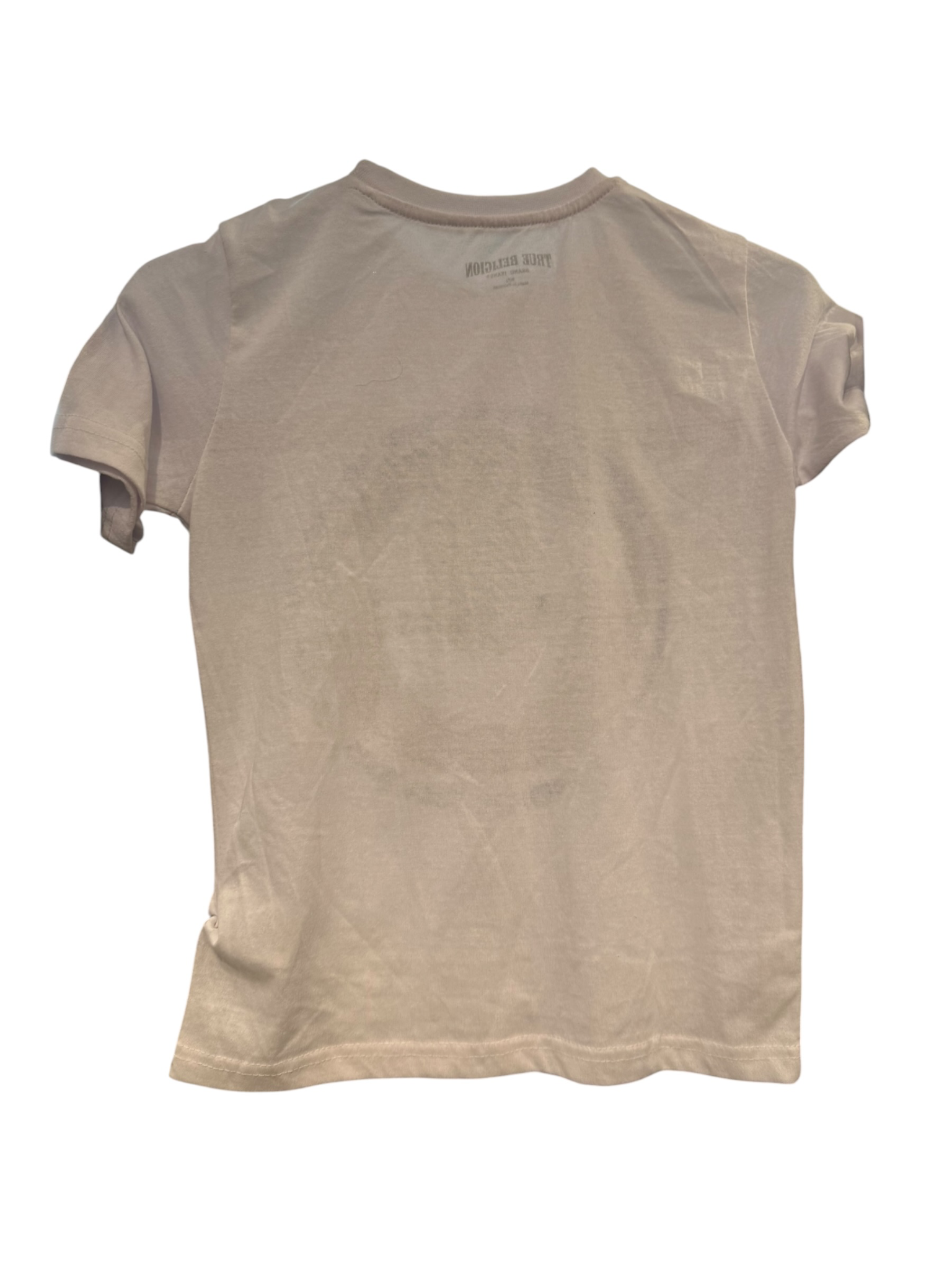 True Religion White Kids Logo Tee