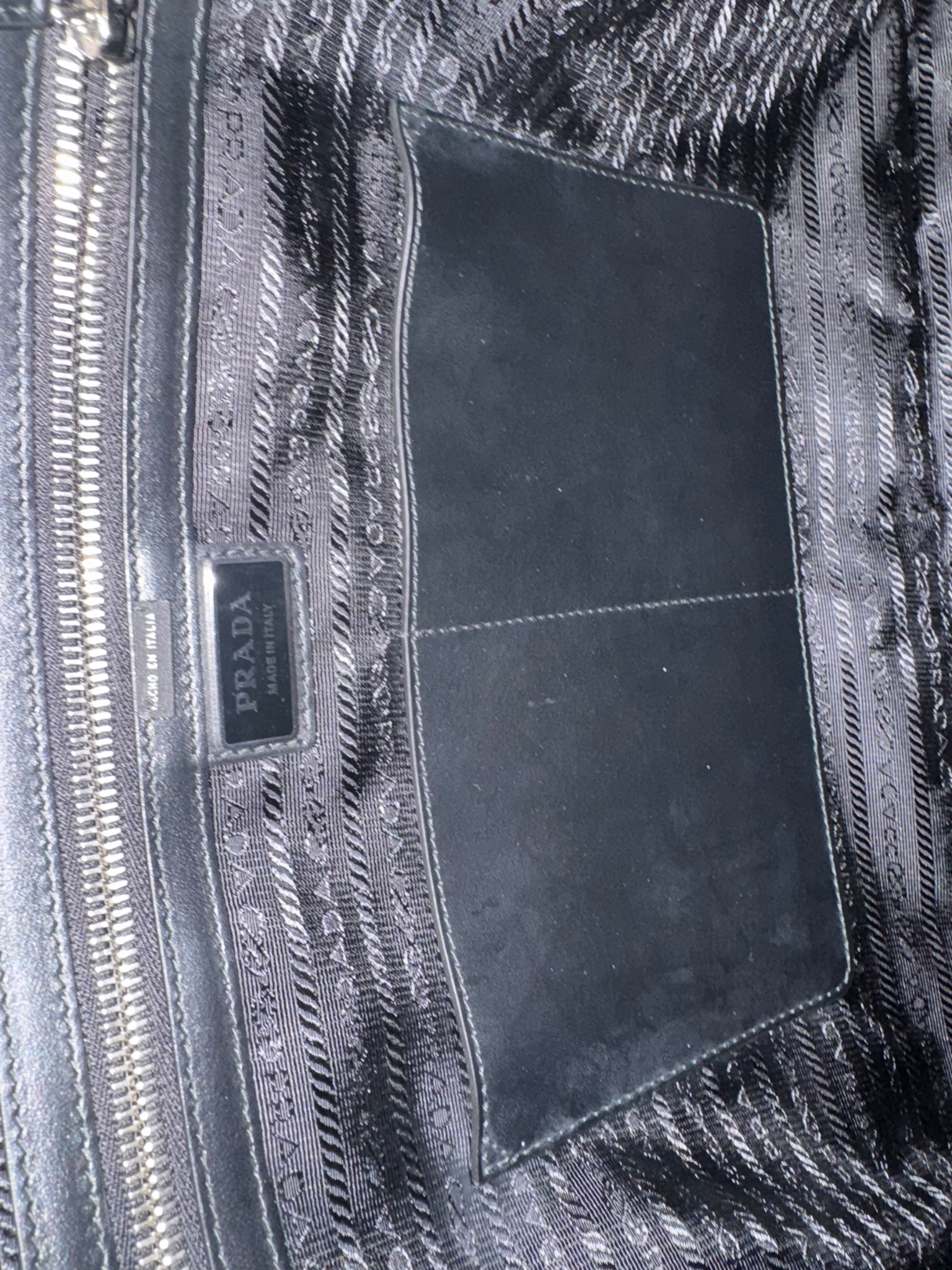 Used Prada Re-Nylon 2Way Business Bag