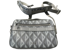 Used Dior CD Diamond Safari Messenger Bag