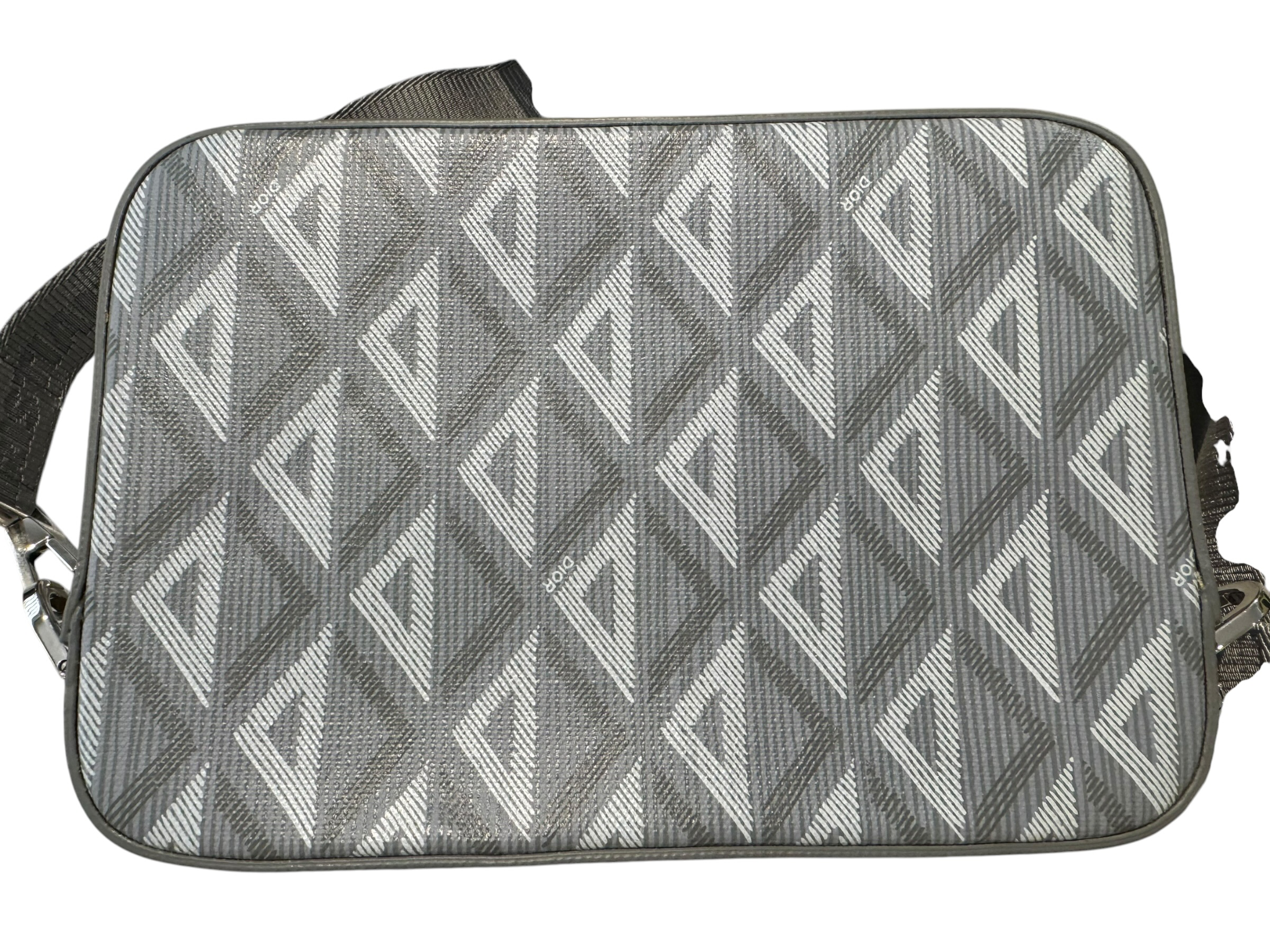Used Dior CD Diamond Safari Messenger Bag