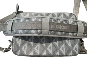 Used Dior CD Diamond Safari Messenger Bag