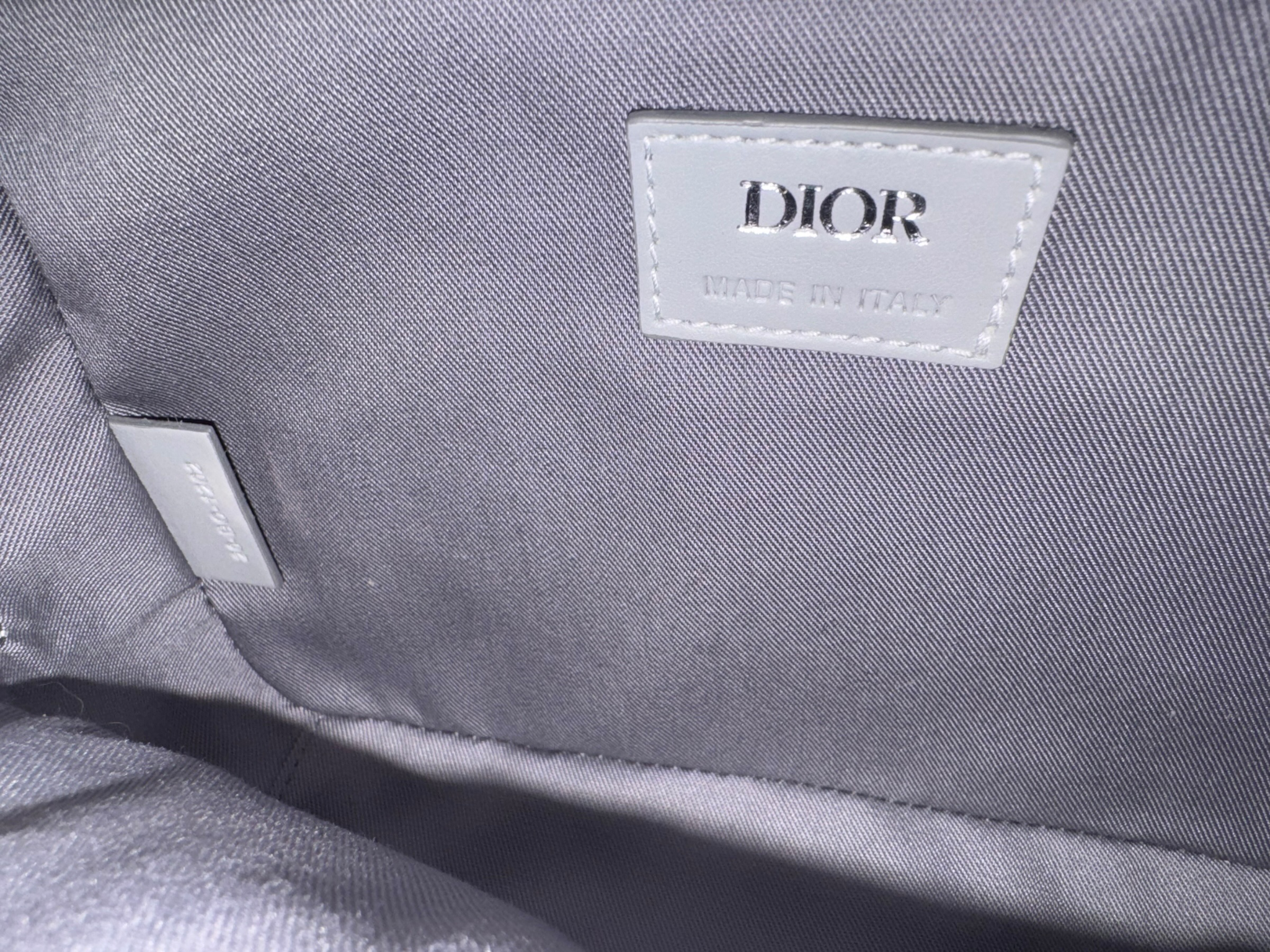 Used Dior CD Diamond Safari Messenger Bag