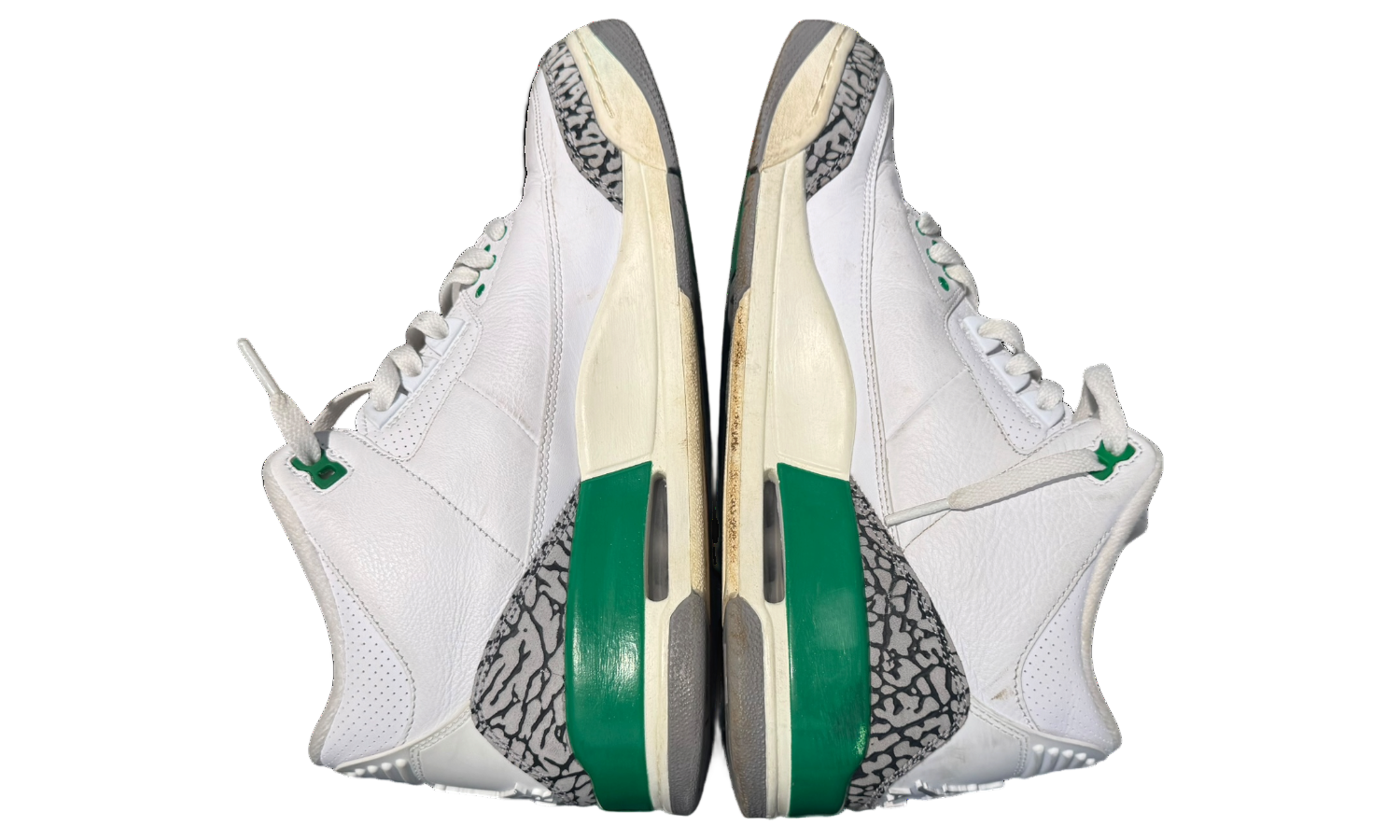 Used Jordan 3 Retro Lucky Green (Women's)