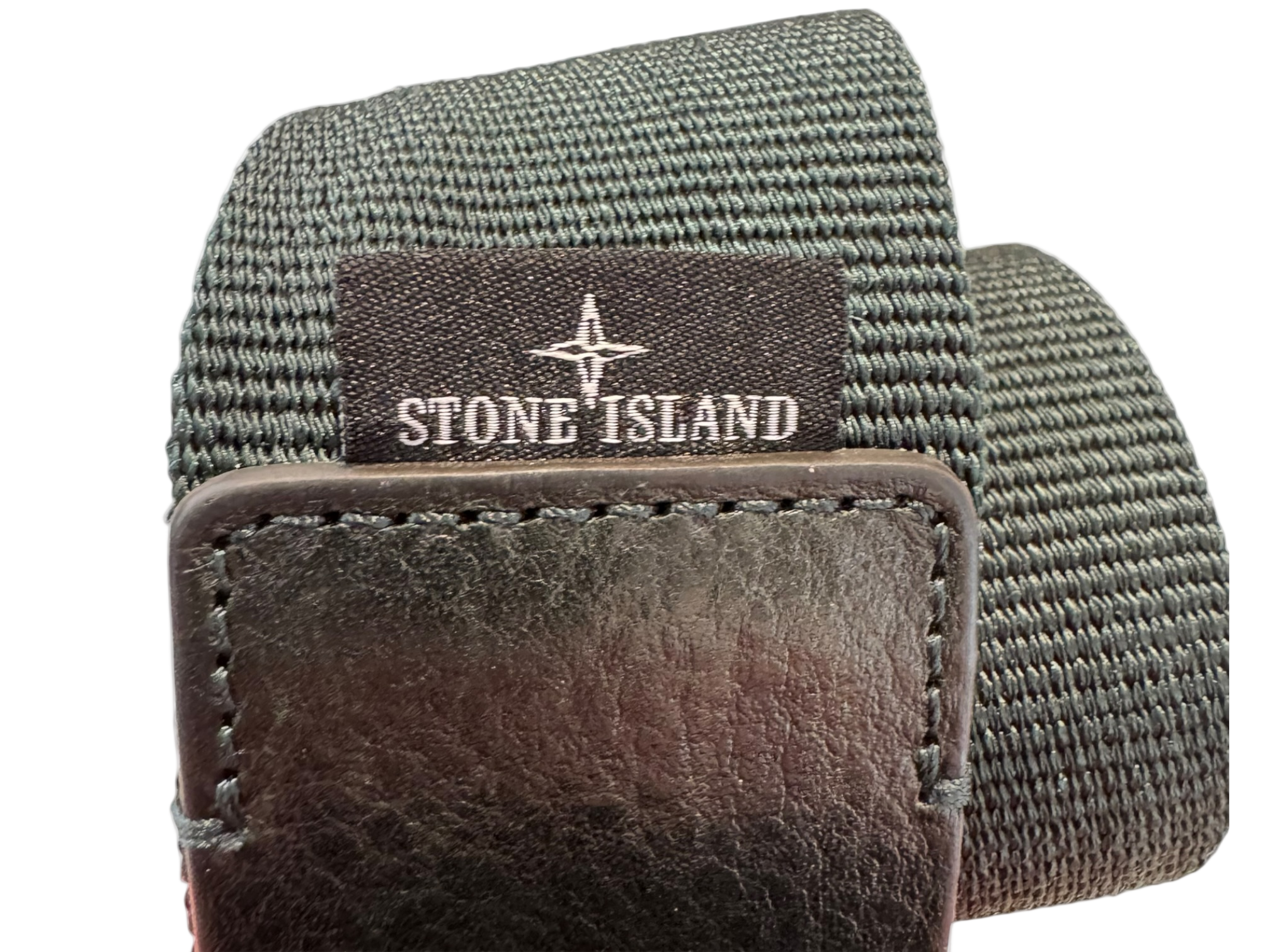 Used Stone Island Utility Tactical Belt Green