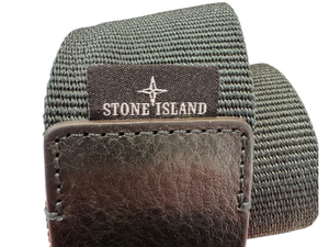 Used Stone Island Utility Tactical Belt Green