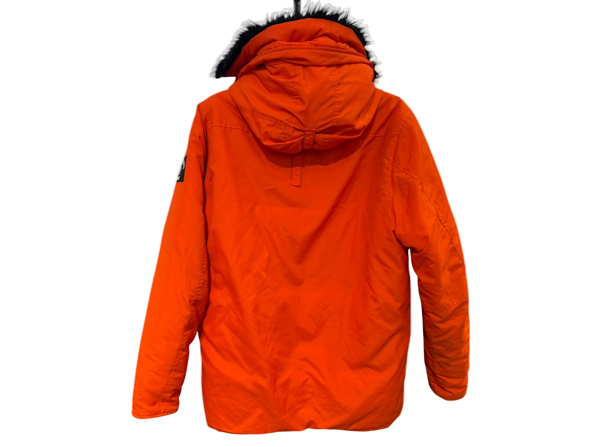 a Bathing Ape Winter Parka Orange
