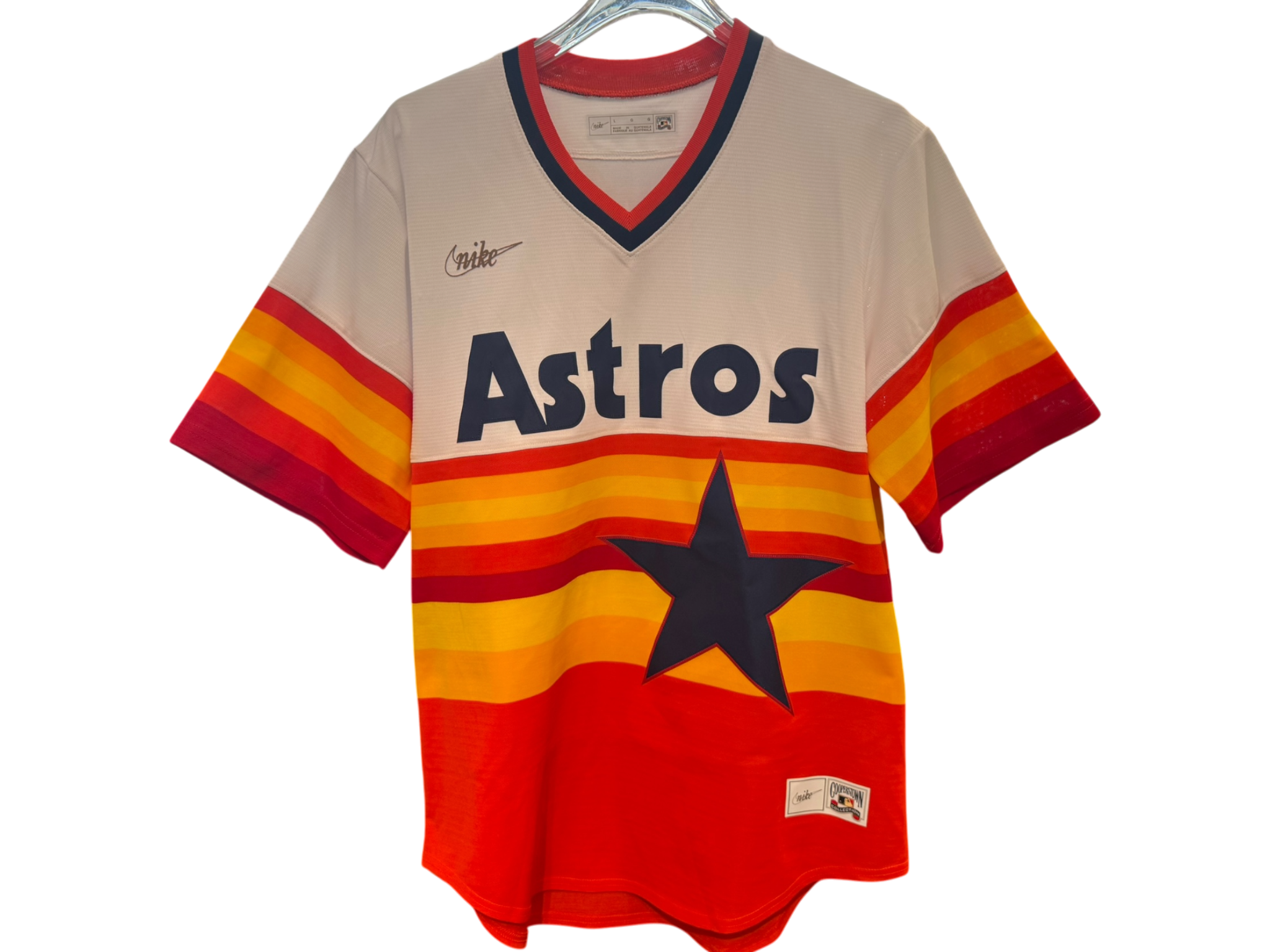Jeff Bagwell Houston Astros White 2004 Alternate Jersey