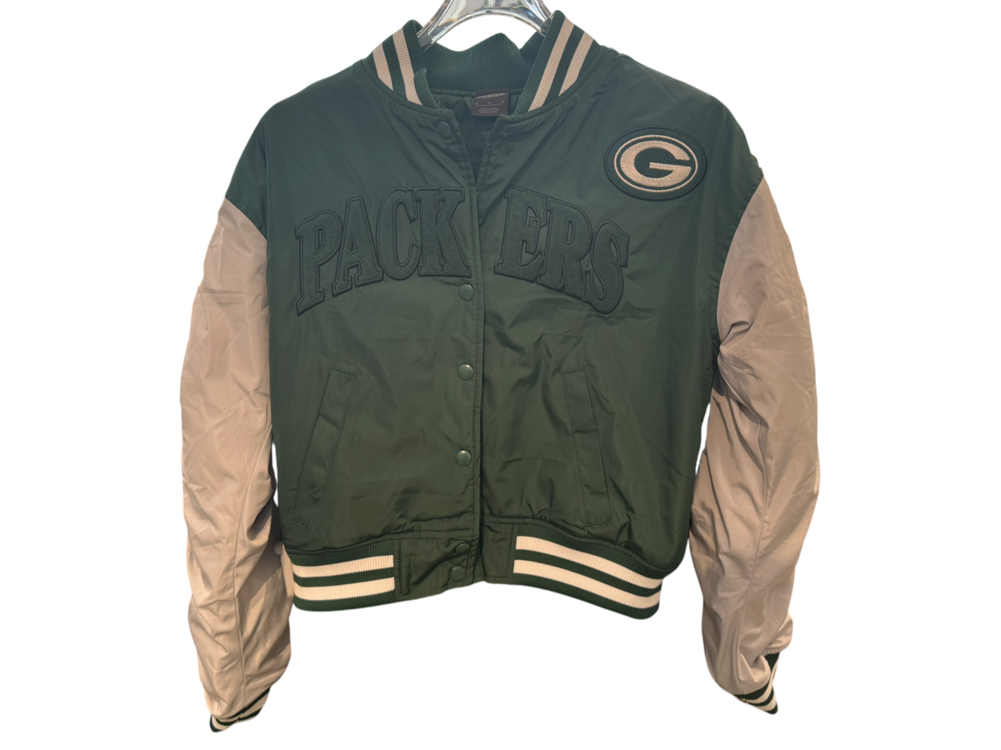Green Pay Packers Varsity Jacket