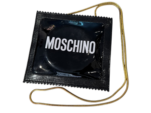 Used AW2018 Runway Moschino x HM Condom Bag by Jeremy Scott