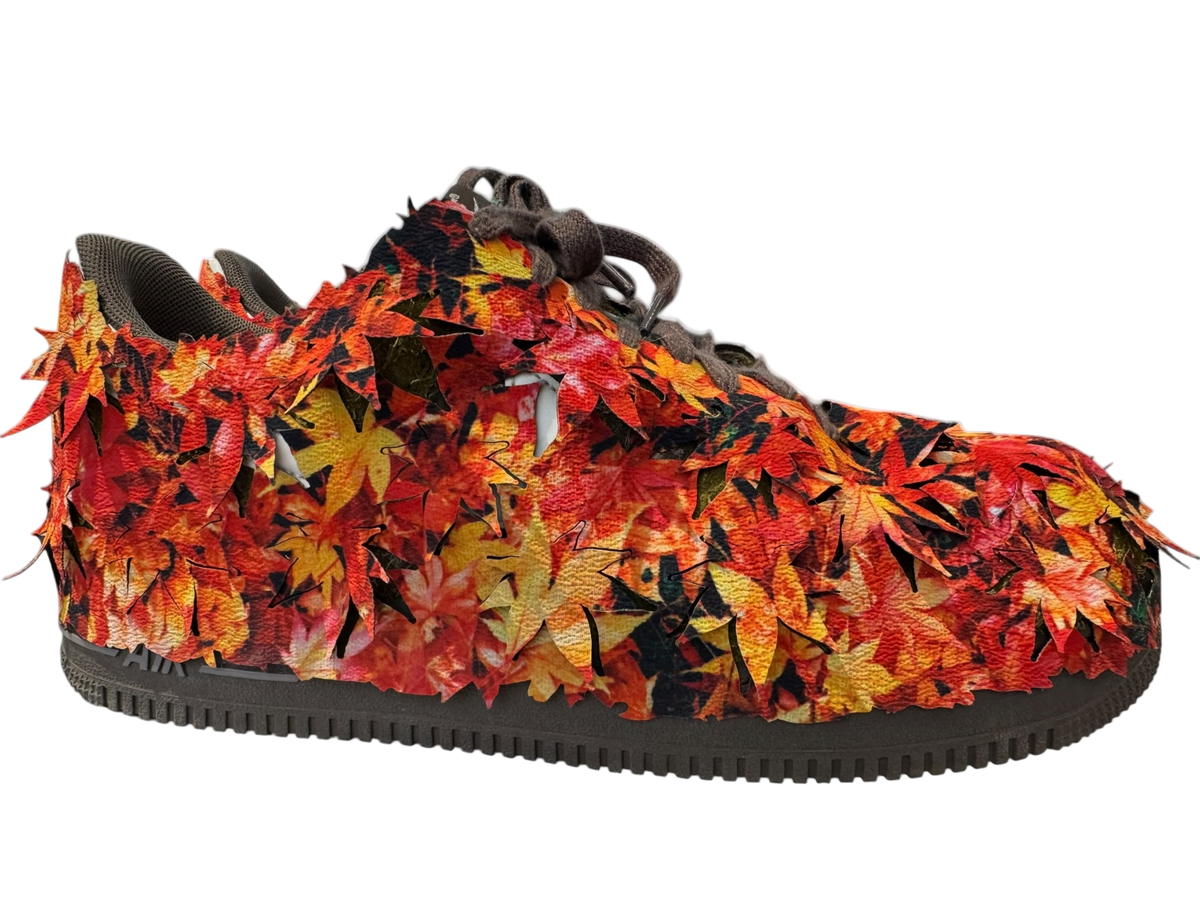 Used Nike Air Force 1 Low LX Leaf Camo