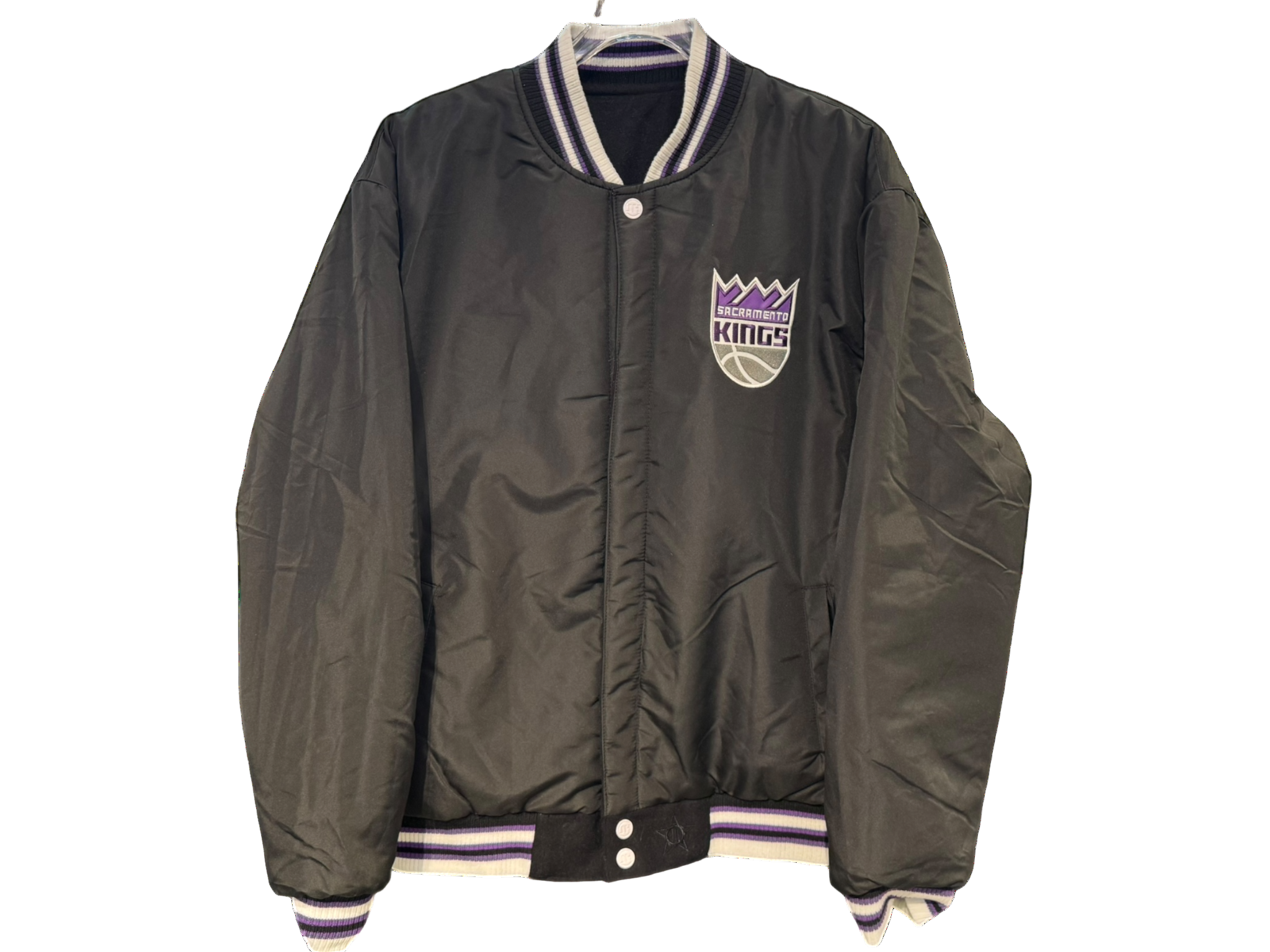 Sacramento Kings Varsity Jacket Reversible
