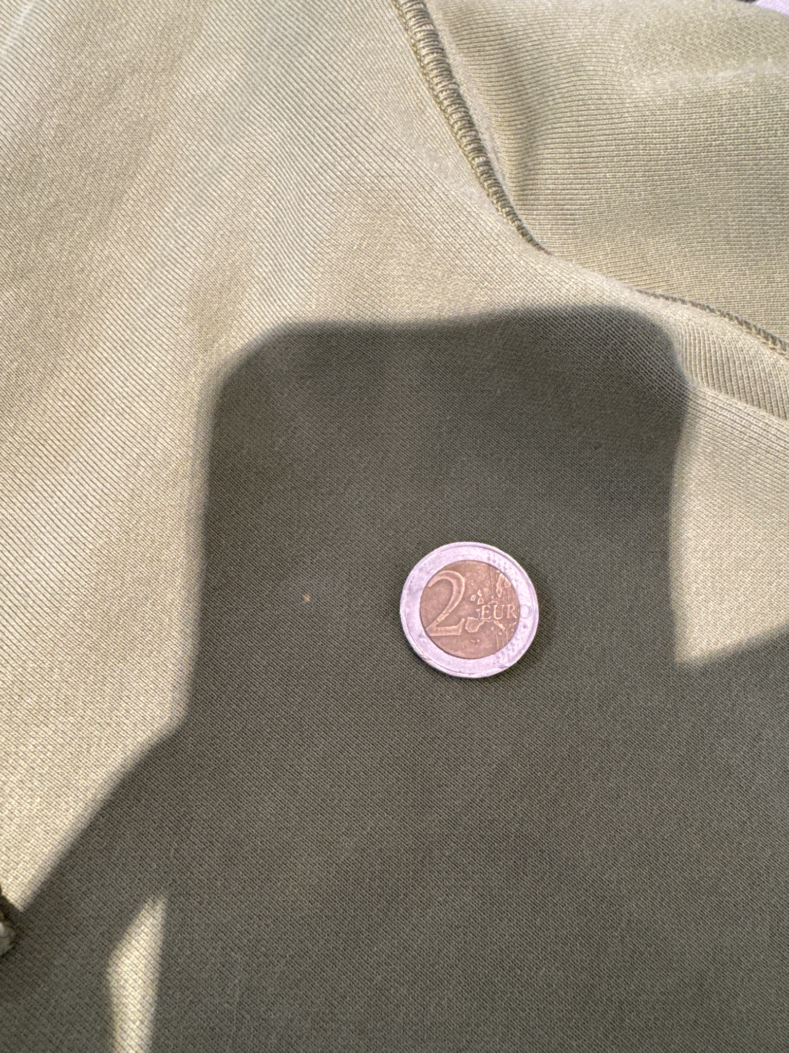 Used Stone island hoodie olive