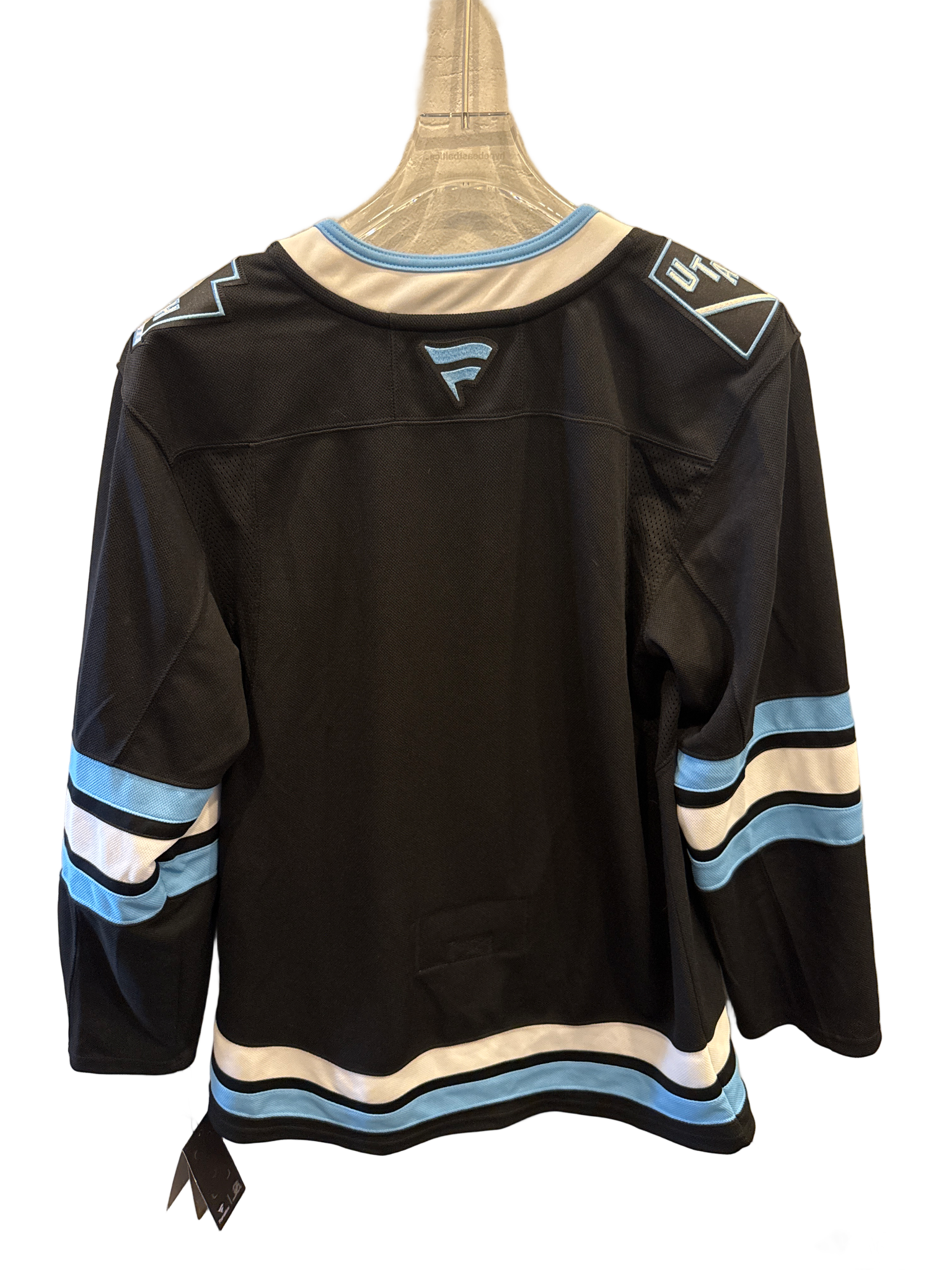 Fanatics Utah Mammoth NHL hockey home jersey premium black blue