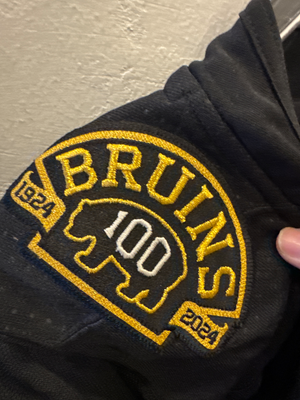 Adidas NHL Boston Bruins Centennial home authentic jersey Bergeron 37