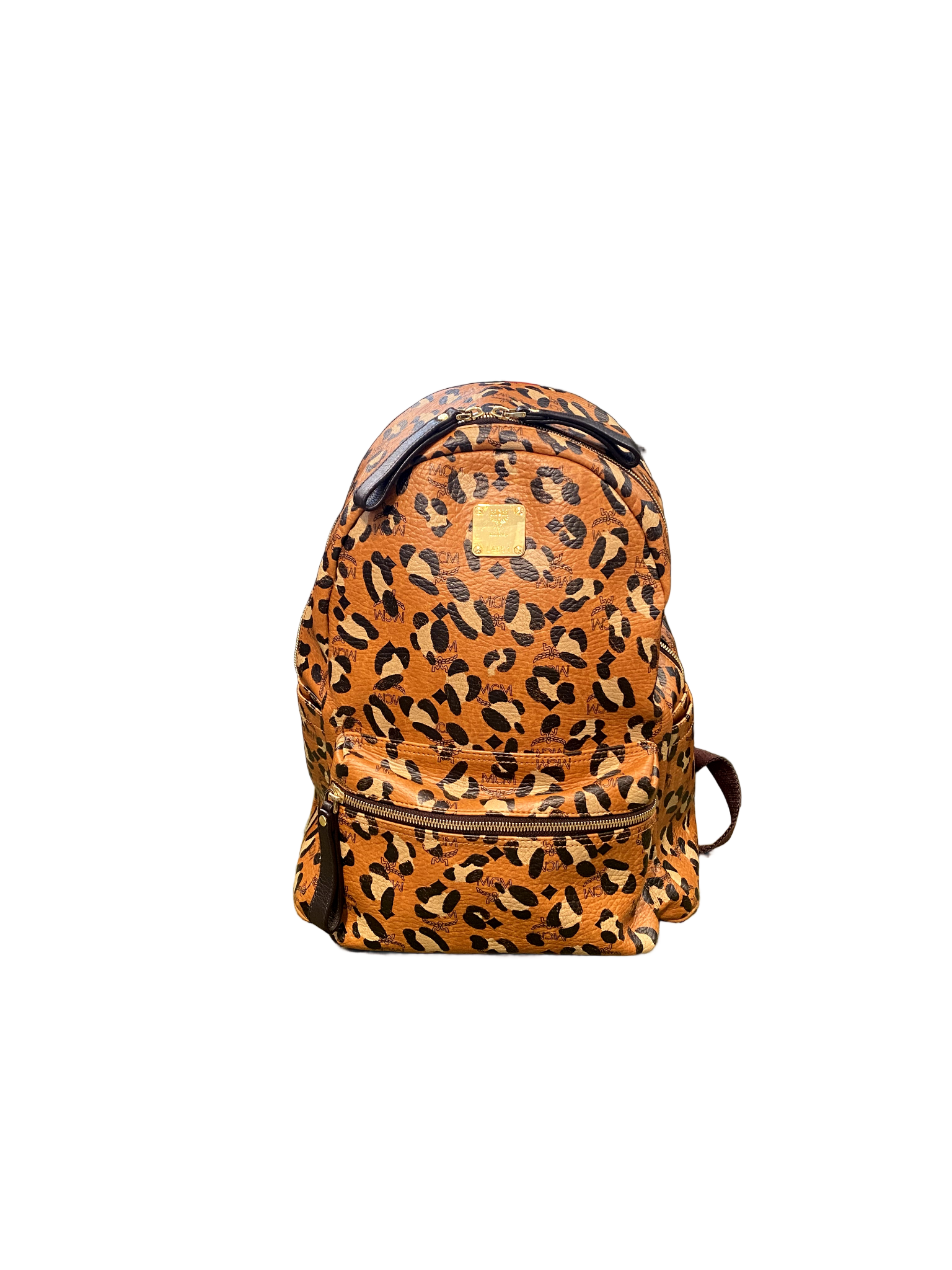 MCM Leopard Viseto Backpack
