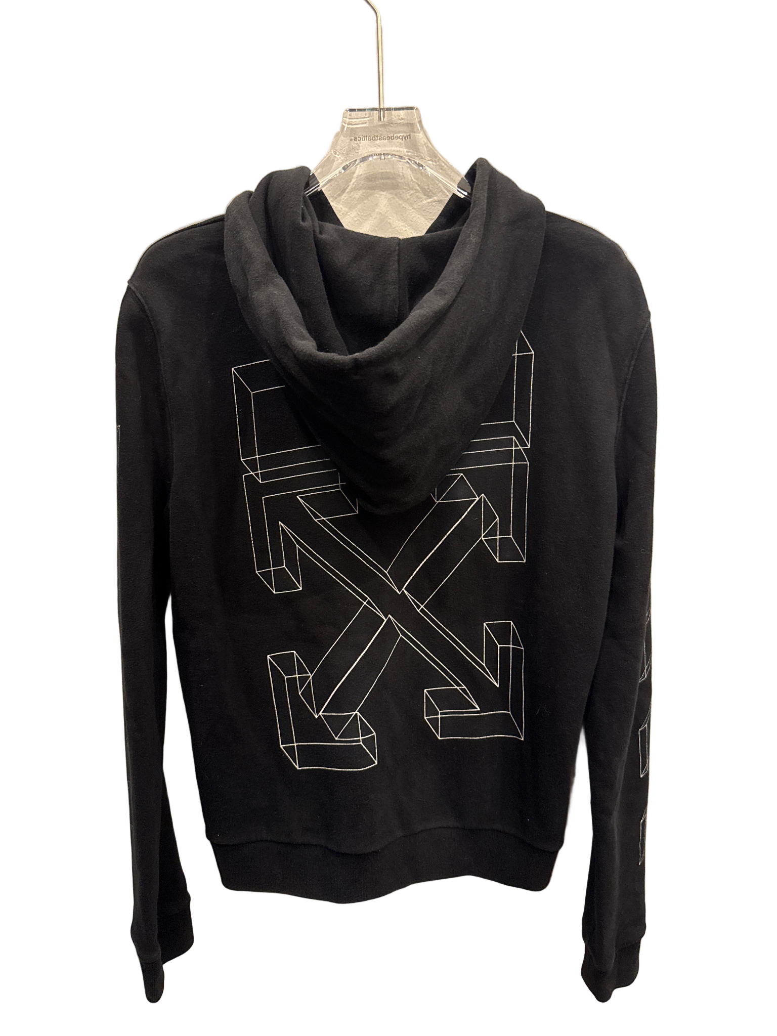 Used Off-white 3D Marker Arrows black Zip-up hoodie
