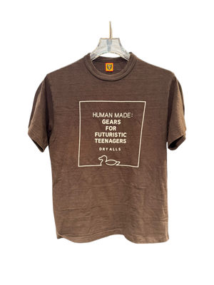 Used Human Made Gears For Futuristic Teenagers T-shirt