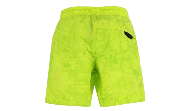 Stone Island Shadow Project Nylon Metal Swimming Shorts Lime Green