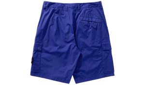 Stone Island Blue Slim Fit Cargo Shorts