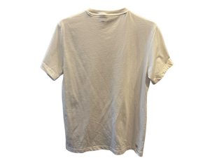 Used Lacote White Logo Tee