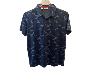 Used Calvin Klein Polo Blue Camo