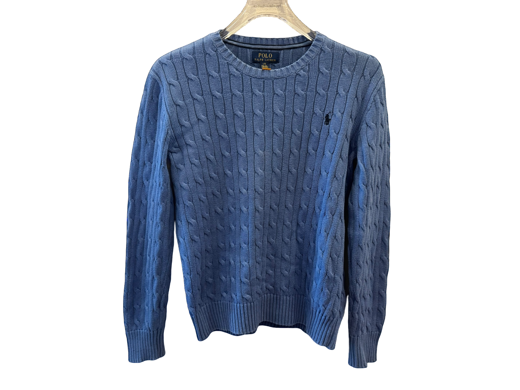 Used Ralph Lauren Polo Knit Blue
