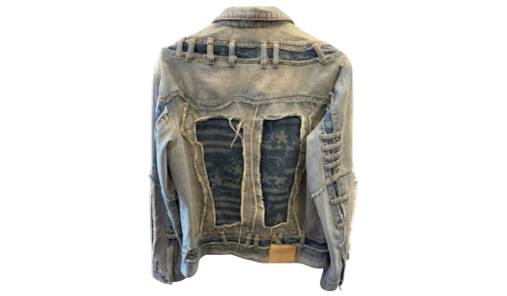 Used Racer Worldwide Washed Liberty Denim Jacket
