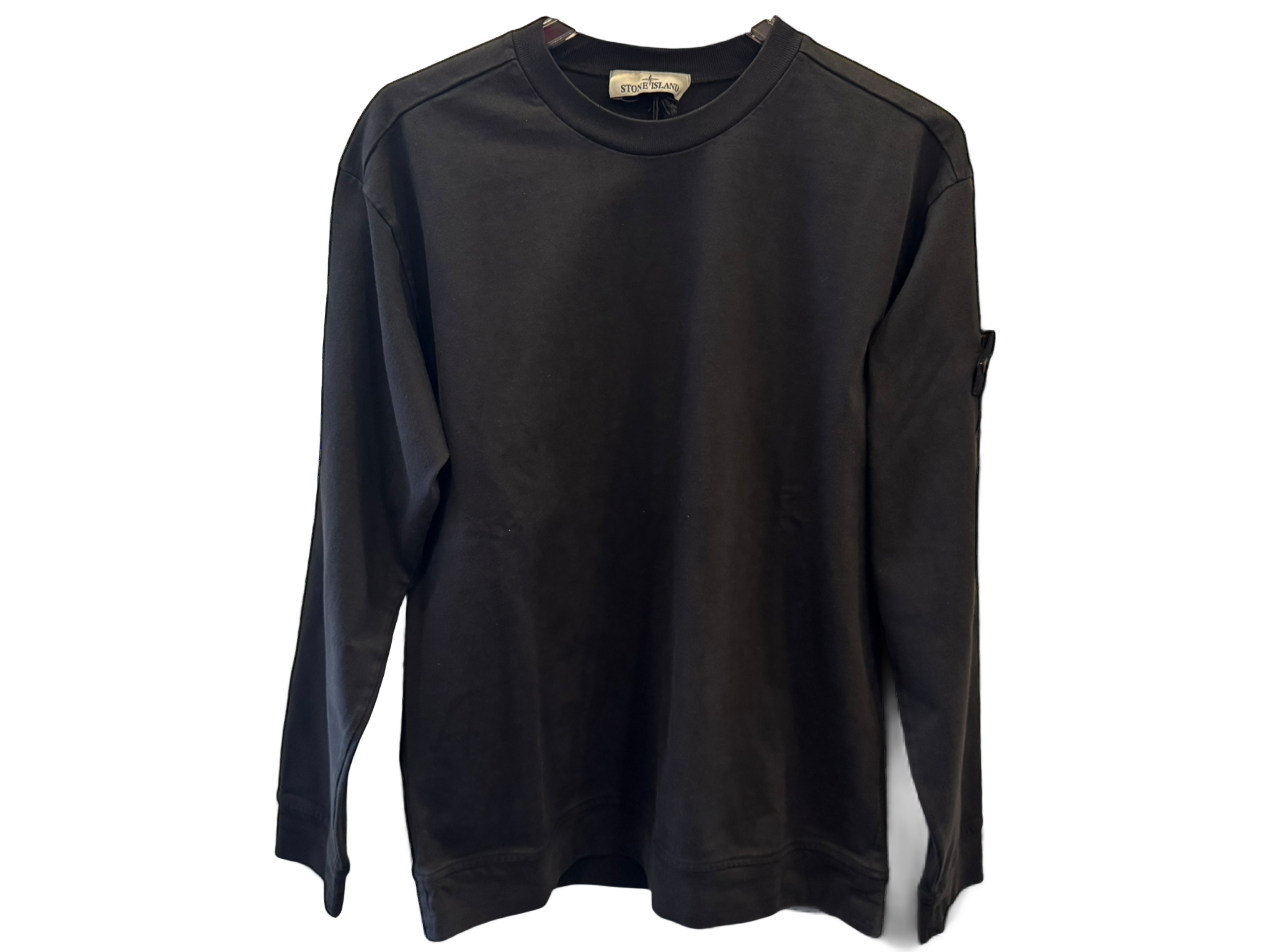 Stone Island Light Crewneck Sweatshirt Black