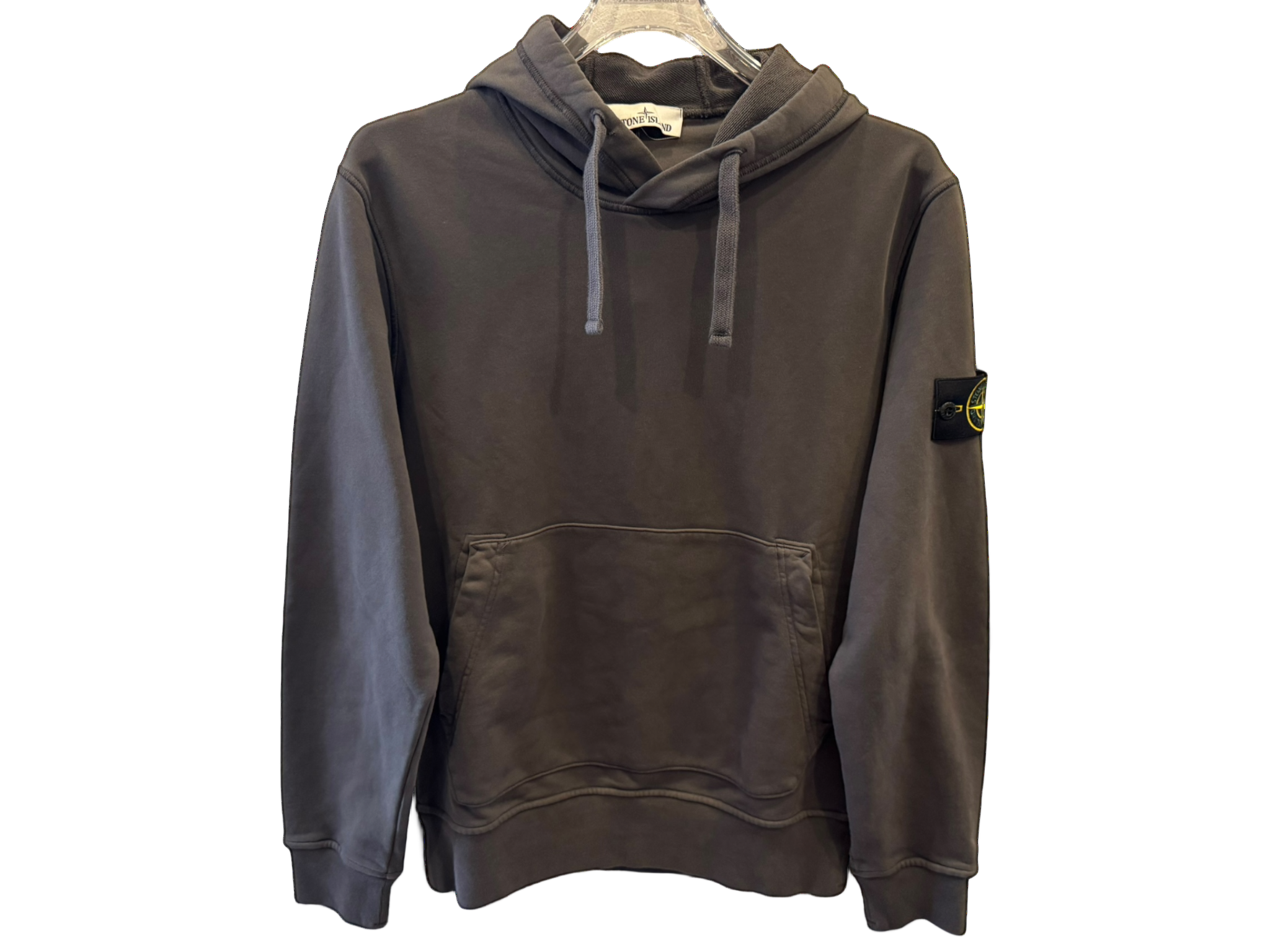 Stone Island Hooded Sweatshirt Dark Grey