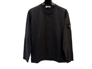 Stone Island Zip-Up Sweatshirt Black
