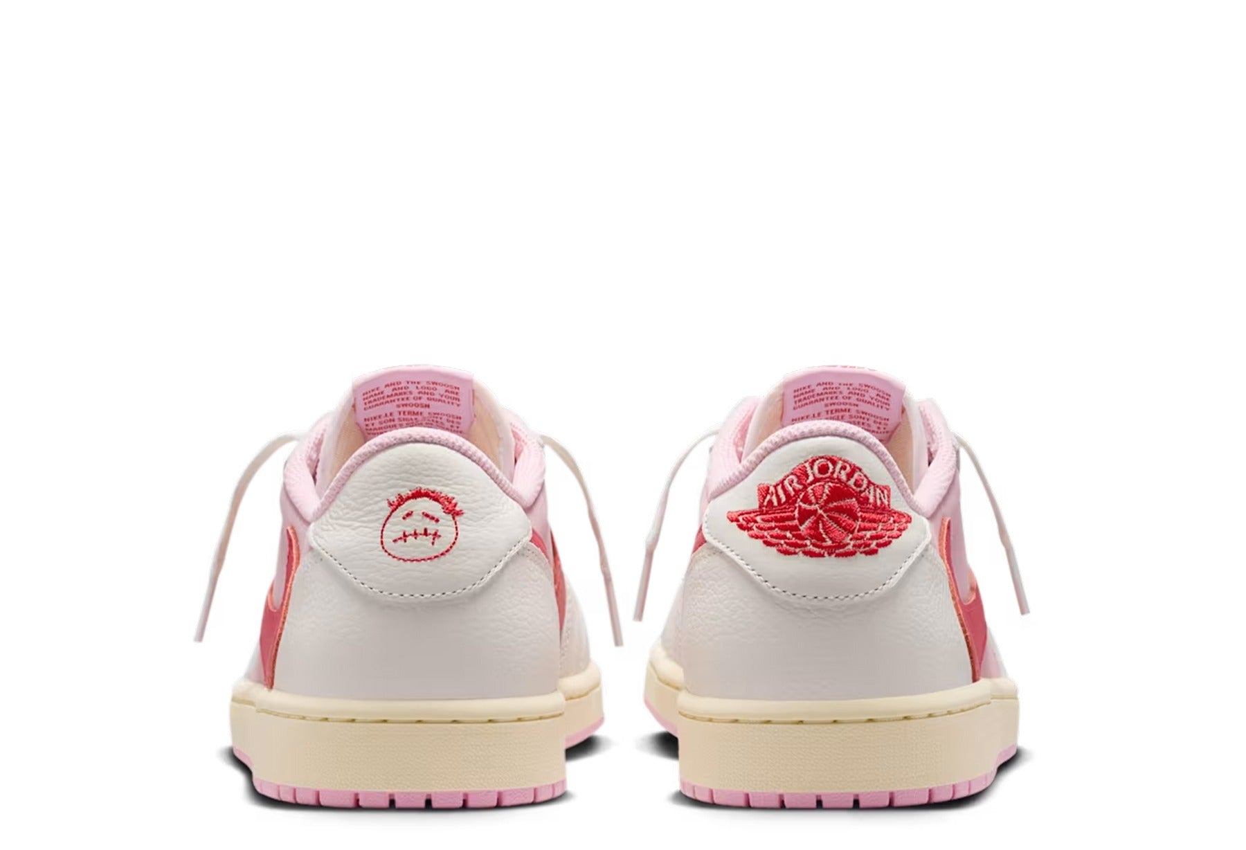 Jordan 1 Retro Low OG SP Travis Scott Sail Tropical Pink