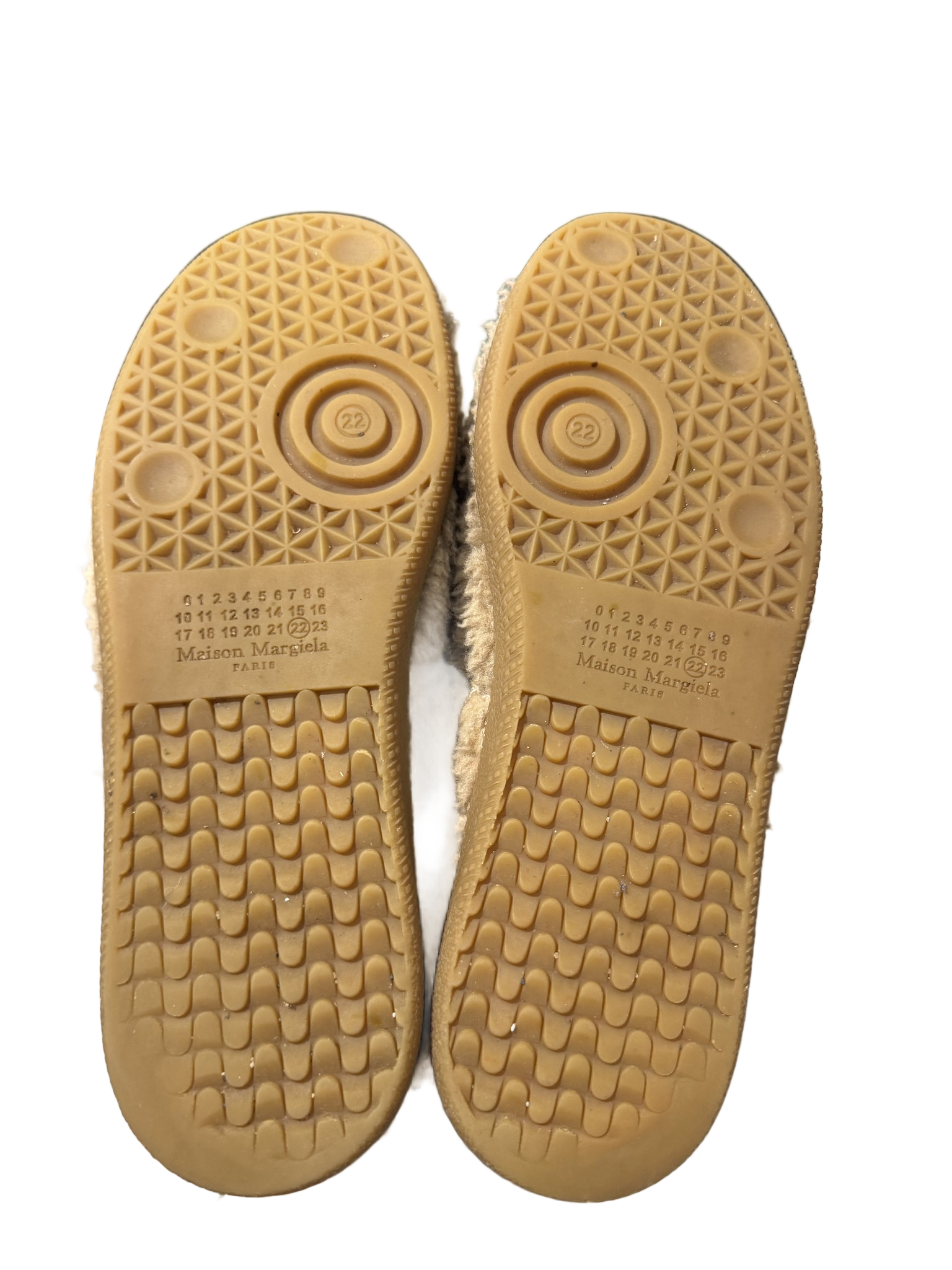 Used Maison Margiela Shearling Replica "Warm Sand"