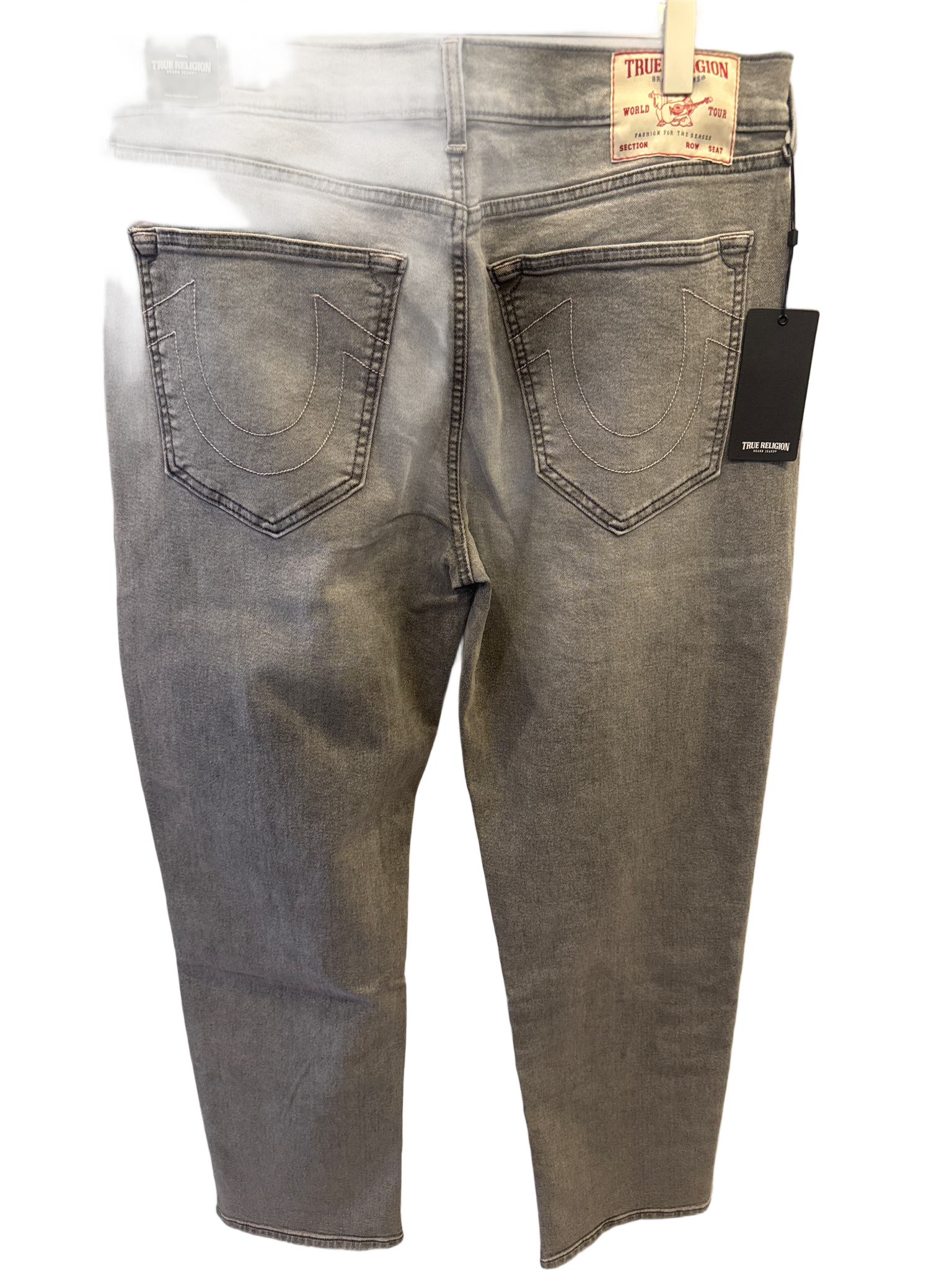 True Religion Bobby Relaxed Baggy Gray