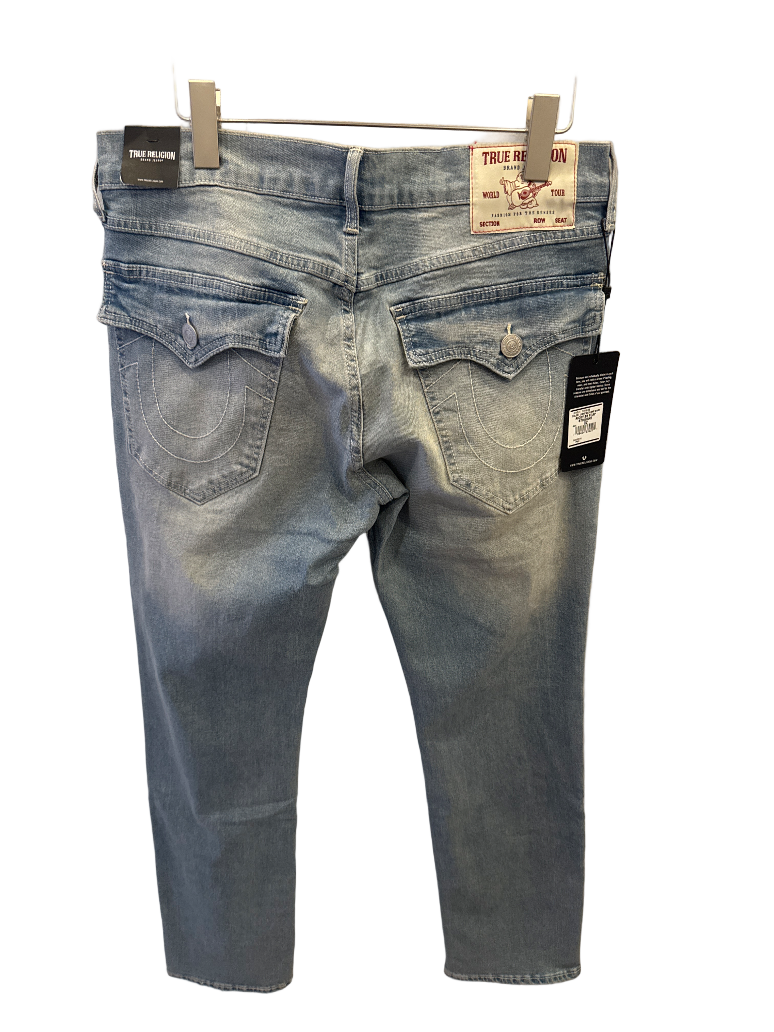 True Religion Ricky Relaxed Straight Light Blue