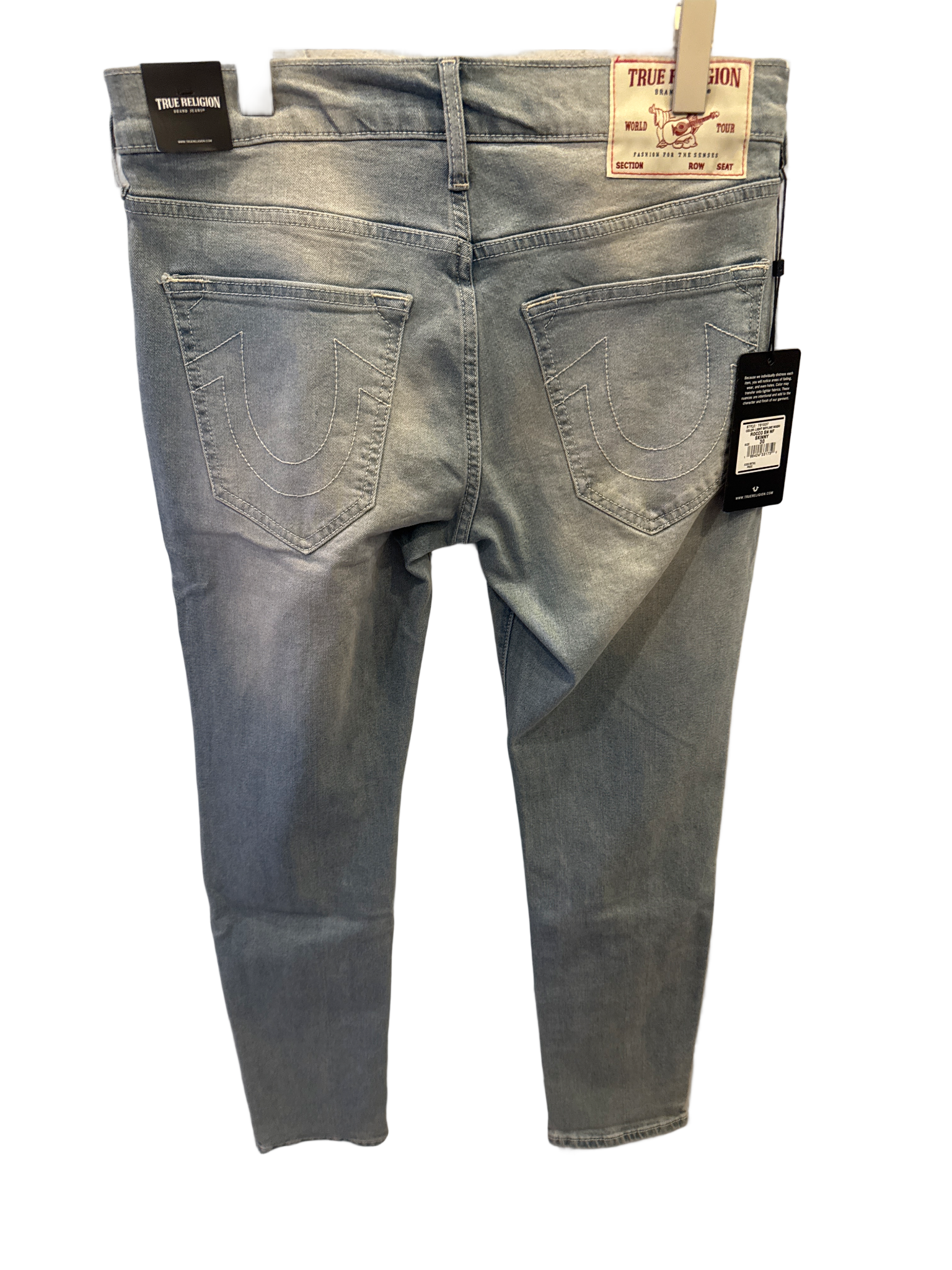 True Religion Rocco Relaxed Skinny Light Blue