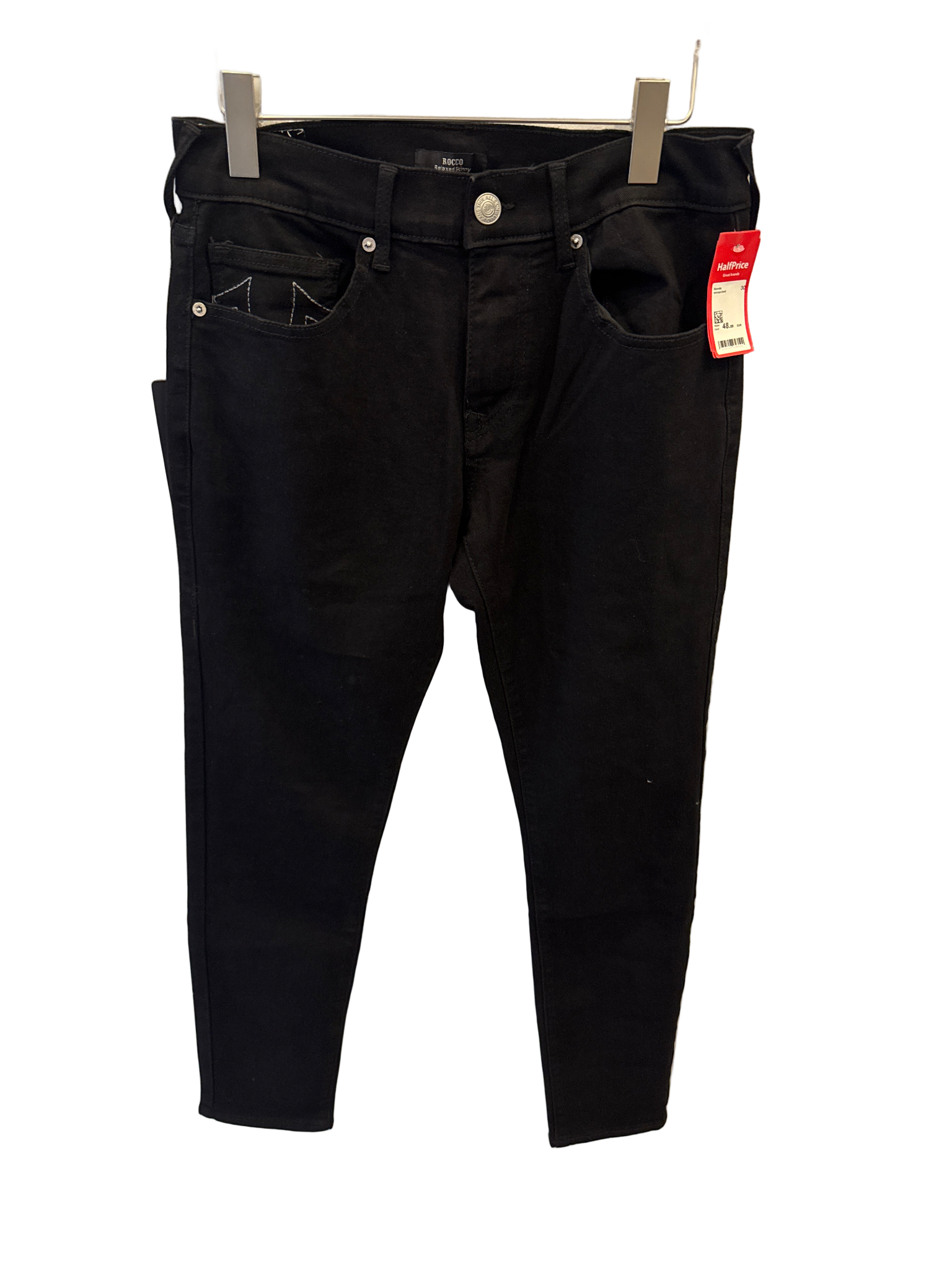 True Religion Rocco Relaxed Skinny Black