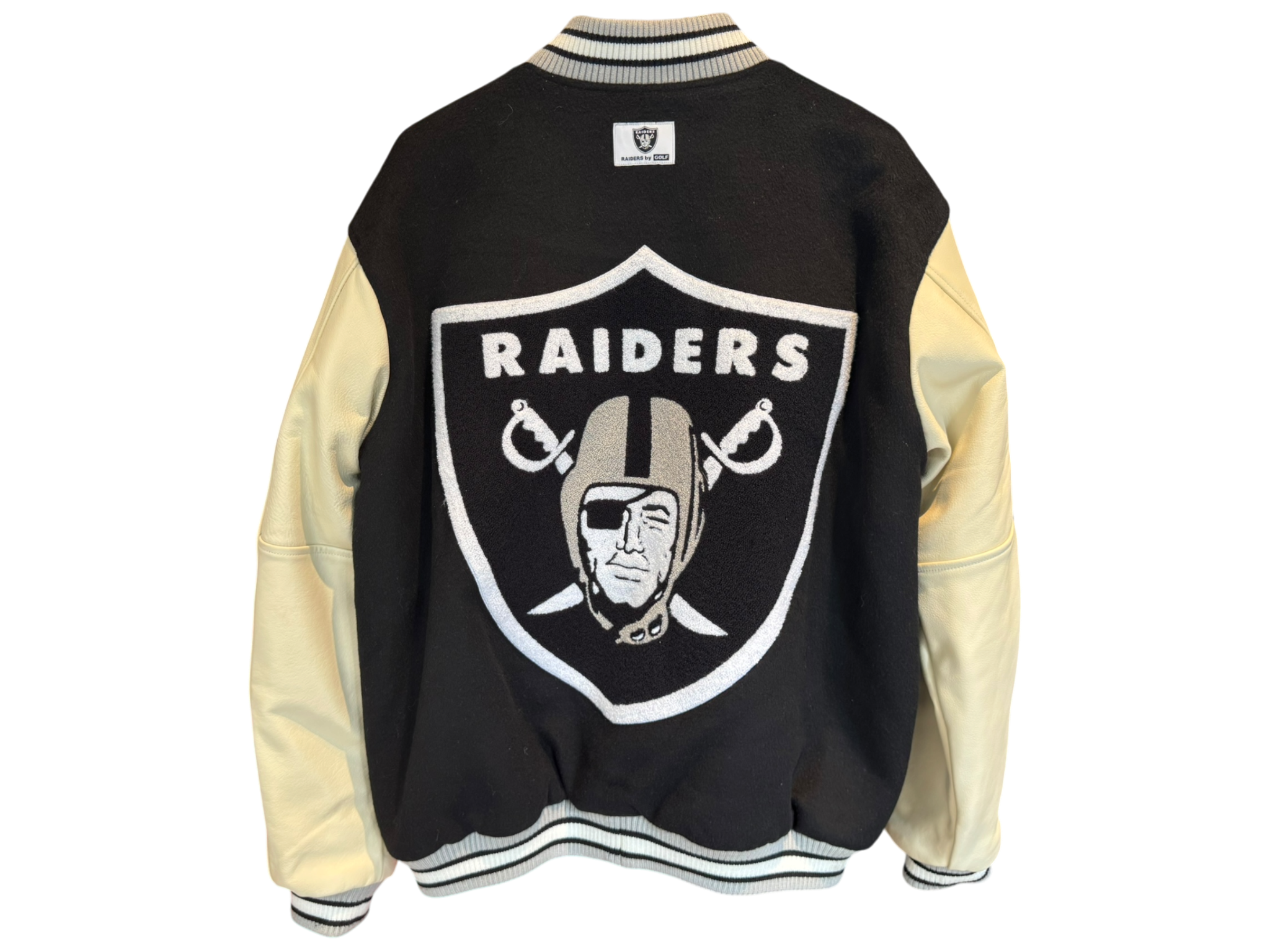 Used Men's Las Vegas Raider Golf Wang Varsity Jacket