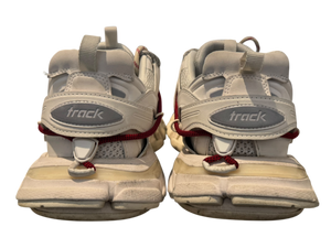 Used Balenciaga Track Trail Laces White Red Grey Black