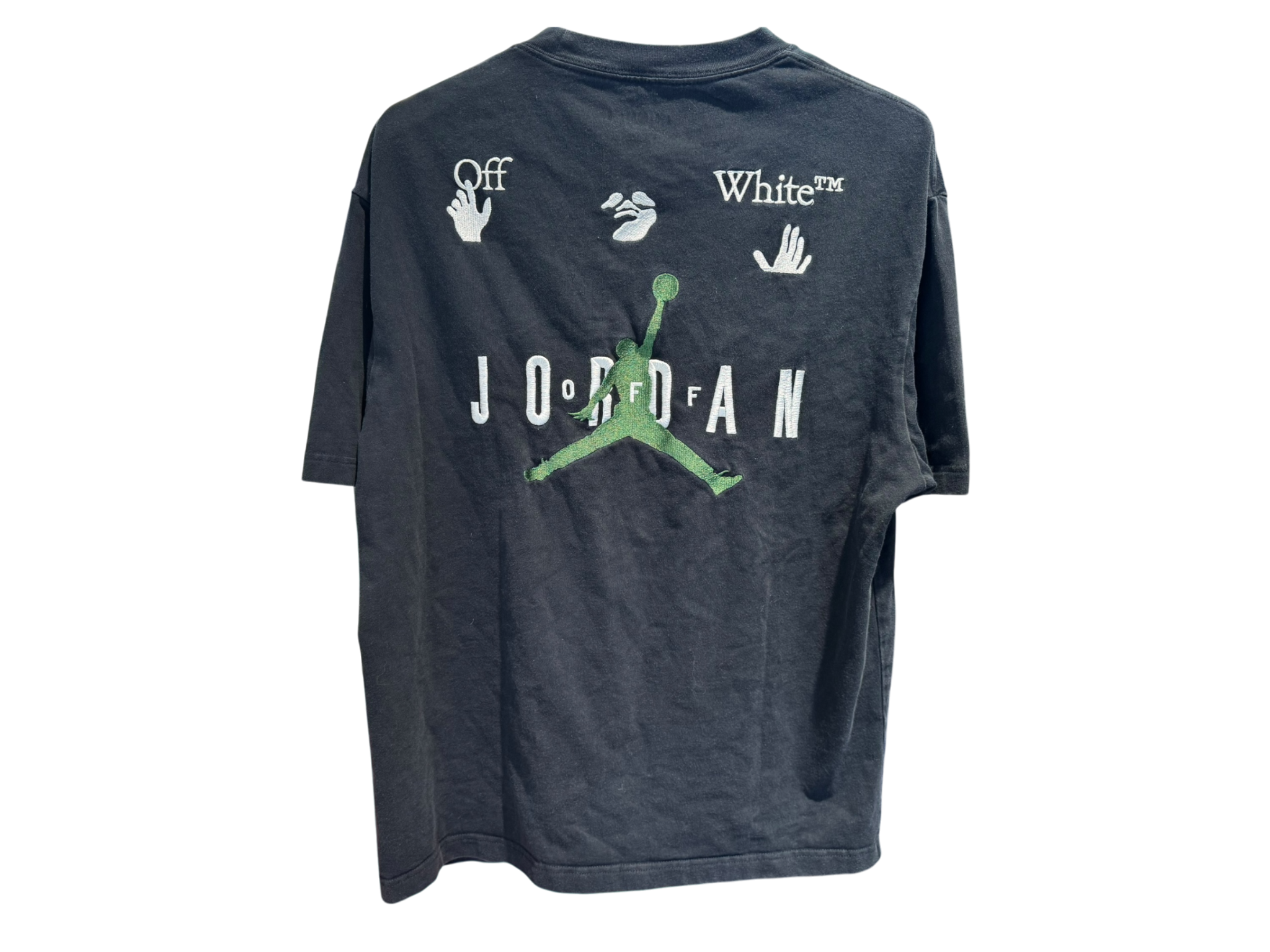 Used OFF-WHITE x Jordan T-shirt Black