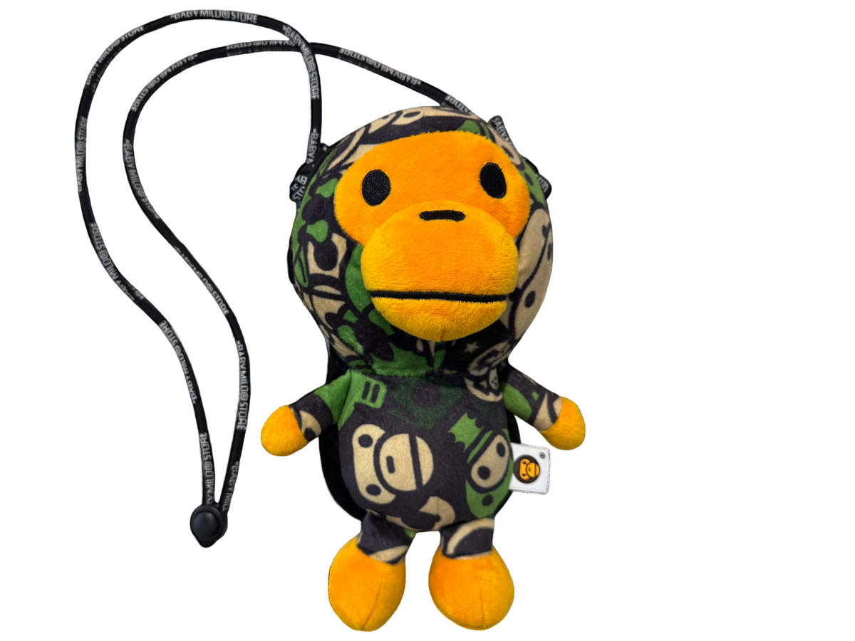 Used Bape Baby Milo Plush Side Bag