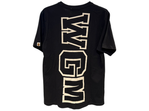 Used Bape Big Shark Black White Tee